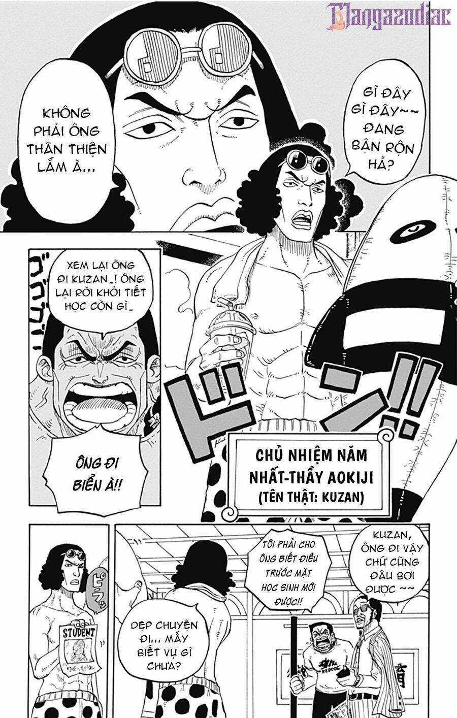 Học Viện One Piece Chapter 12.3 trang 4