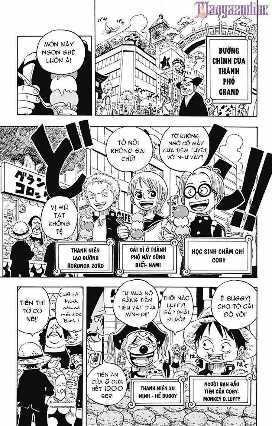 Học Viện One Piece Chapter 12.3 trang 6
