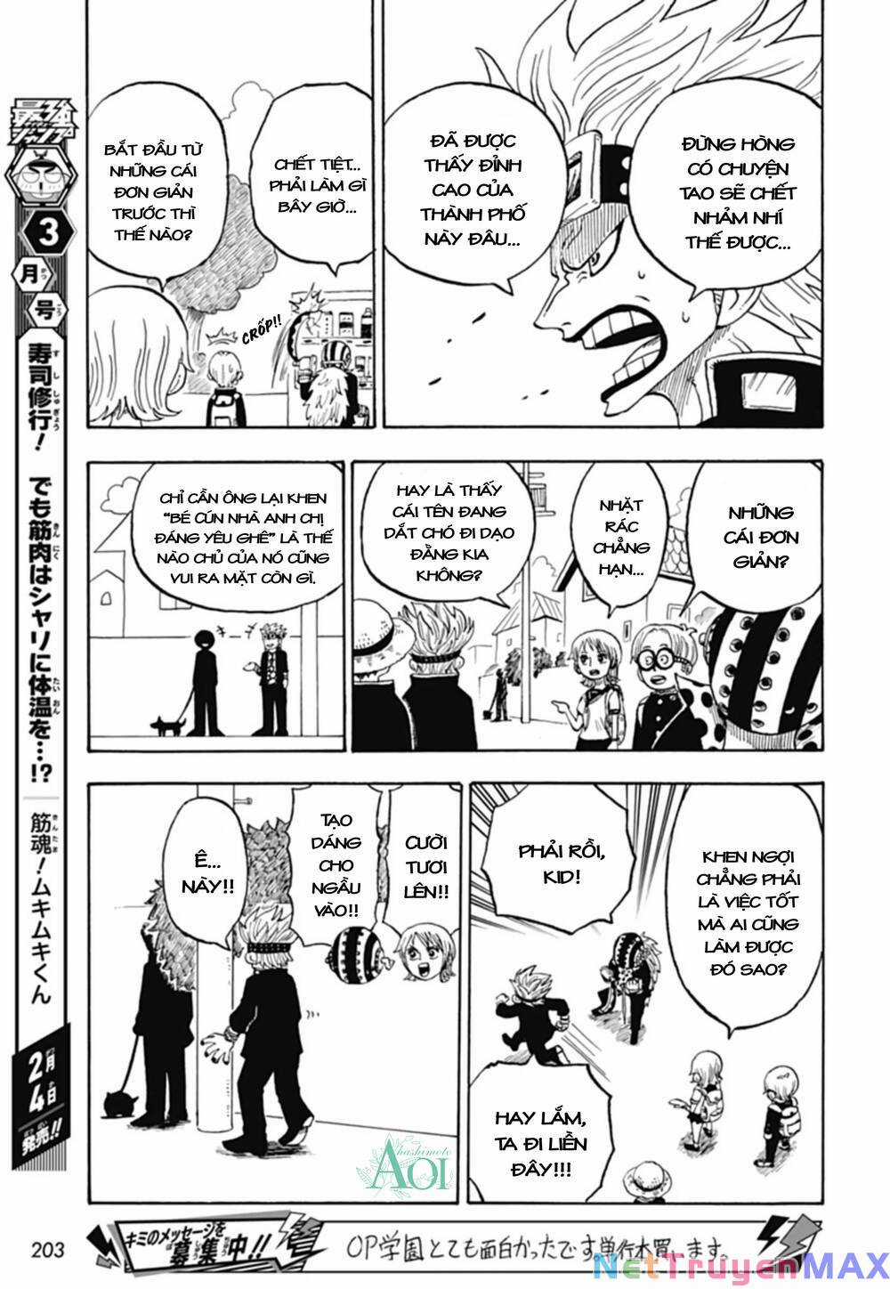 Học Viện One Piece Chapter 12.5 trang 10