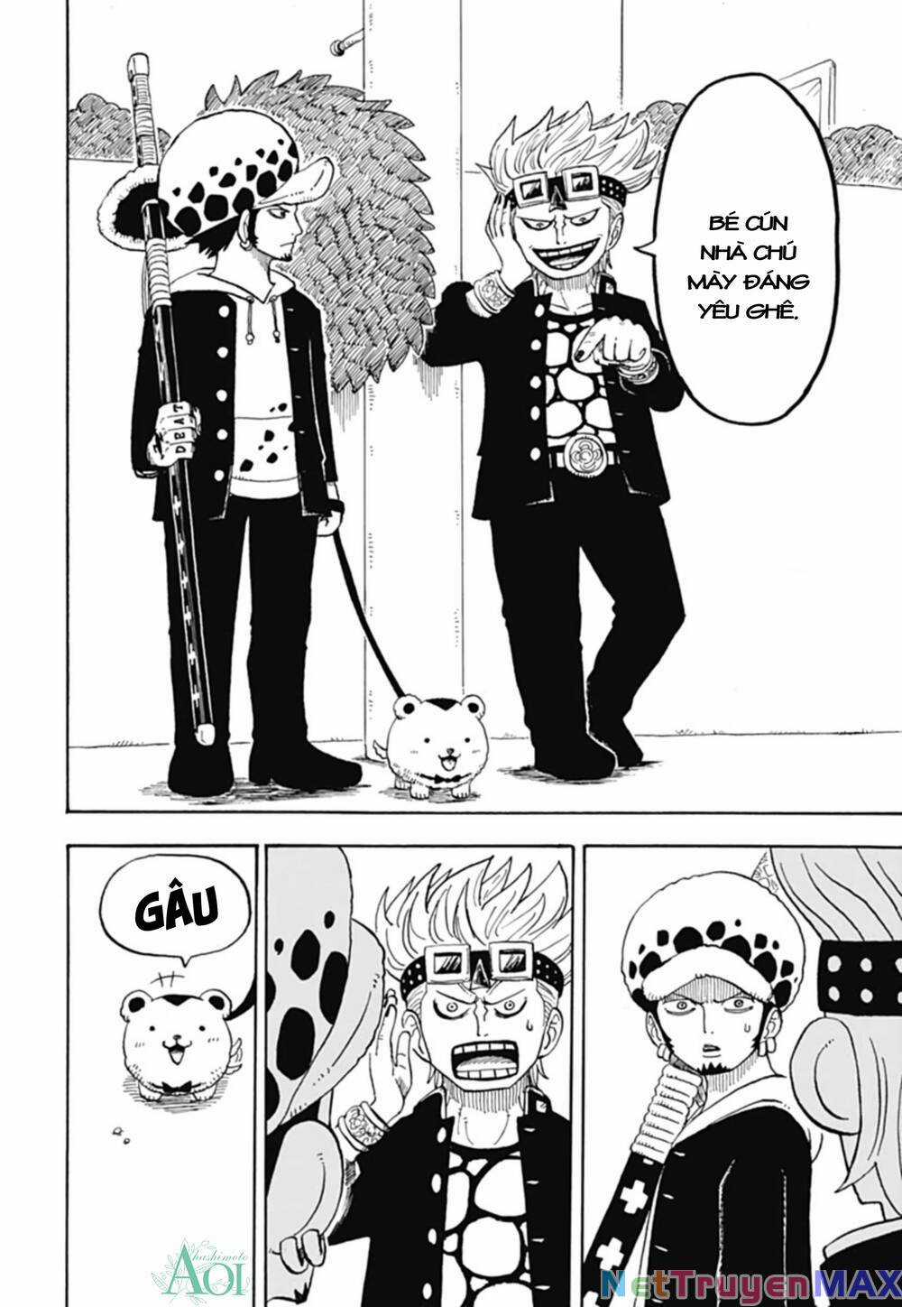 Học Viện One Piece Chapter 12.5 trang 11