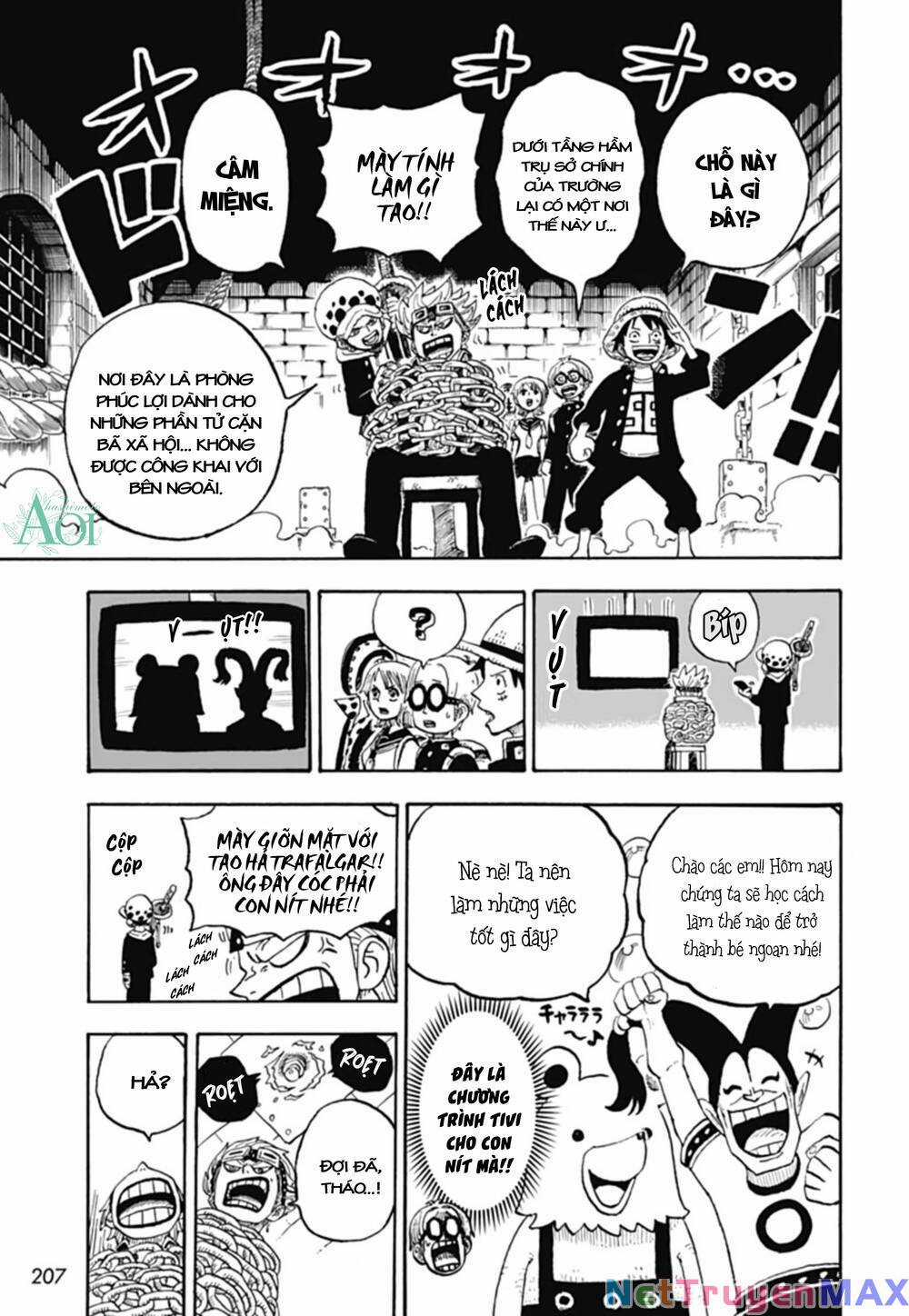 Học Viện One Piece Chapter 12.5 trang 14