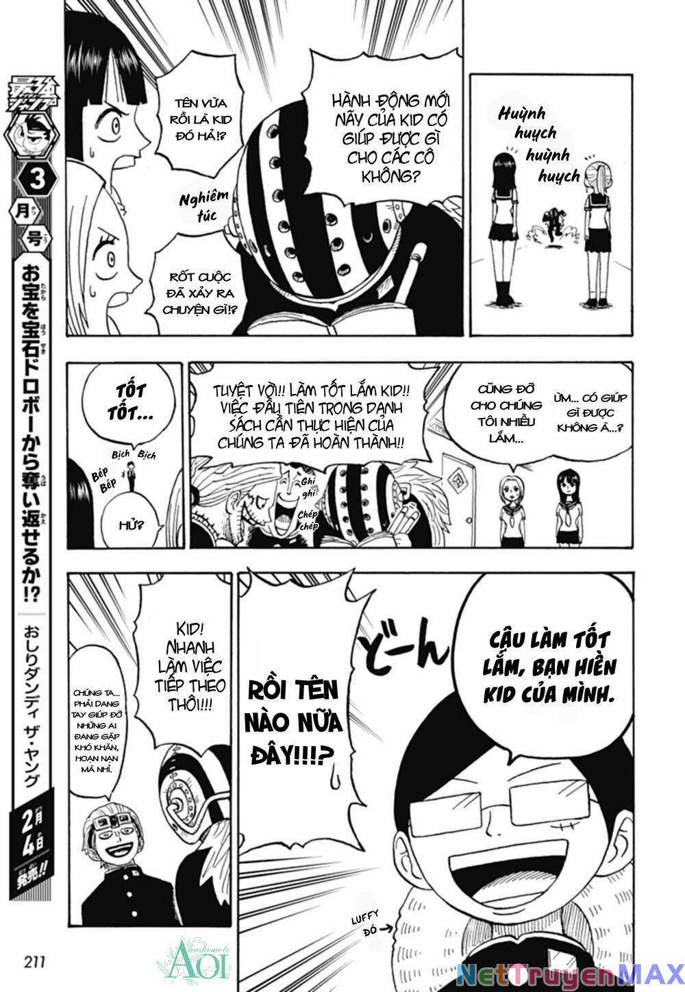 Học Viện One Piece Chapter 12.5 trang 18