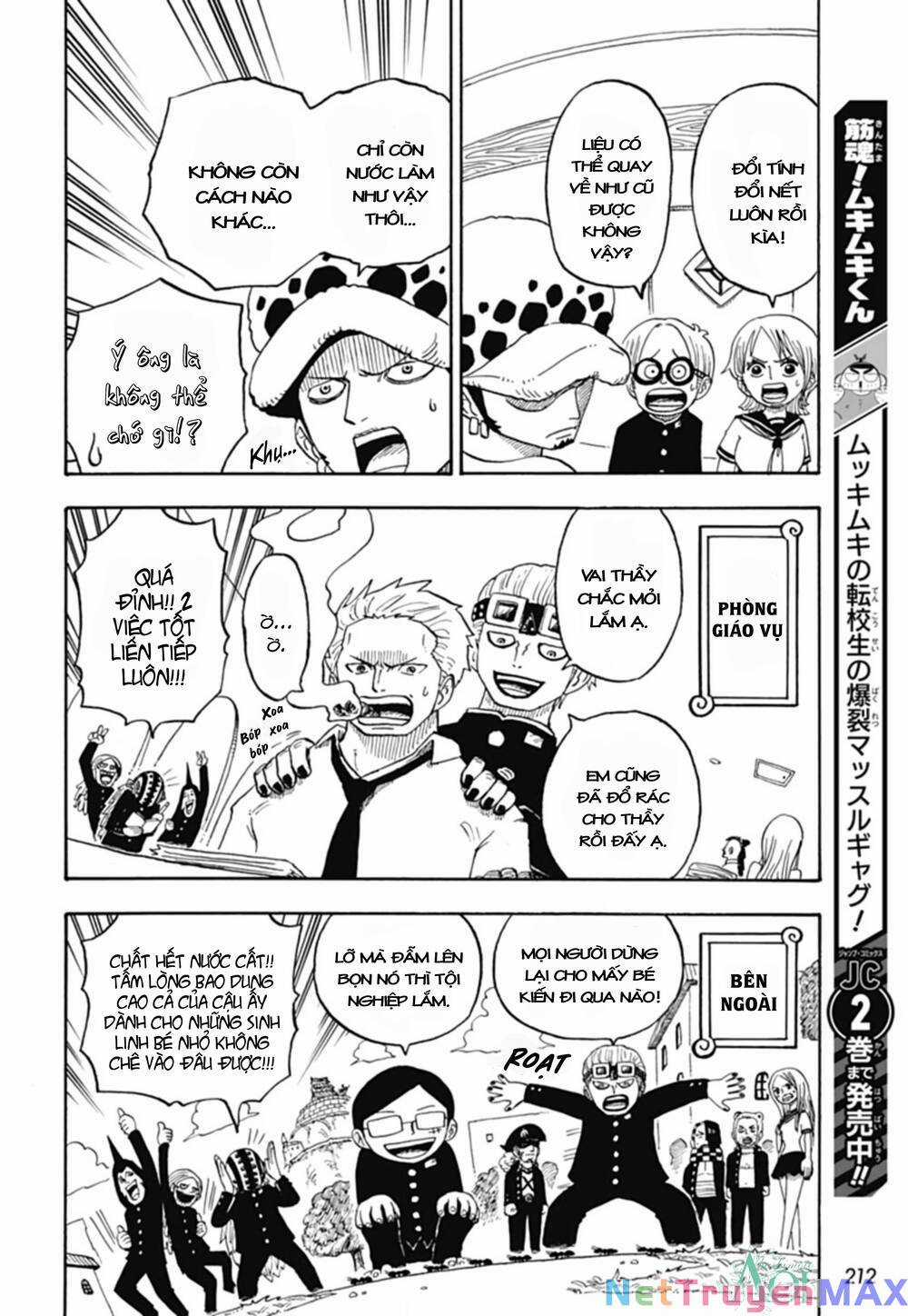 Học Viện One Piece Chapter 12.5 trang 19