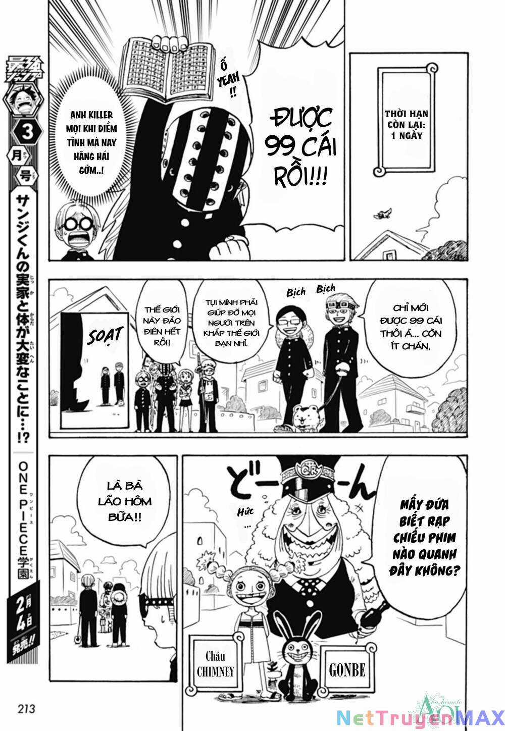 Học Viện One Piece Chapter 12.5 trang 20