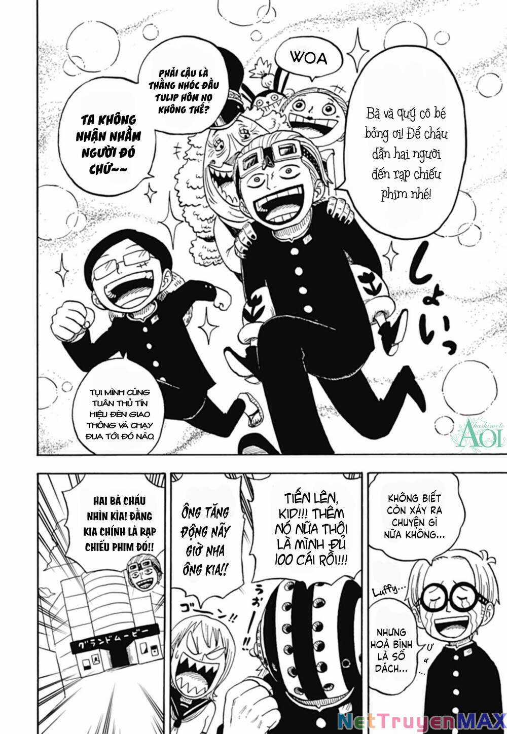 Học Viện One Piece Chapter 12.5 trang 21