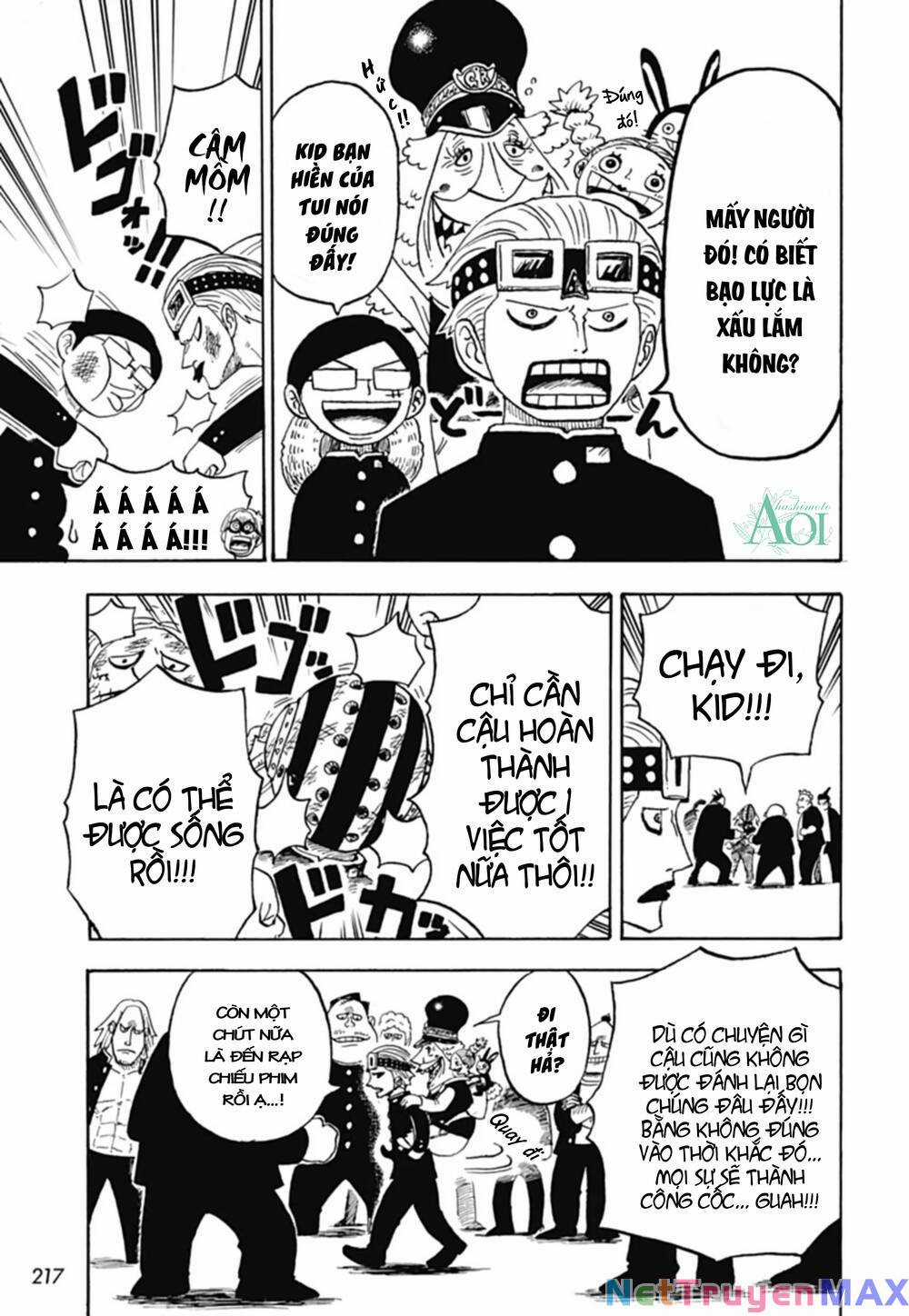 Học Viện One Piece Chapter 12.5 trang 24