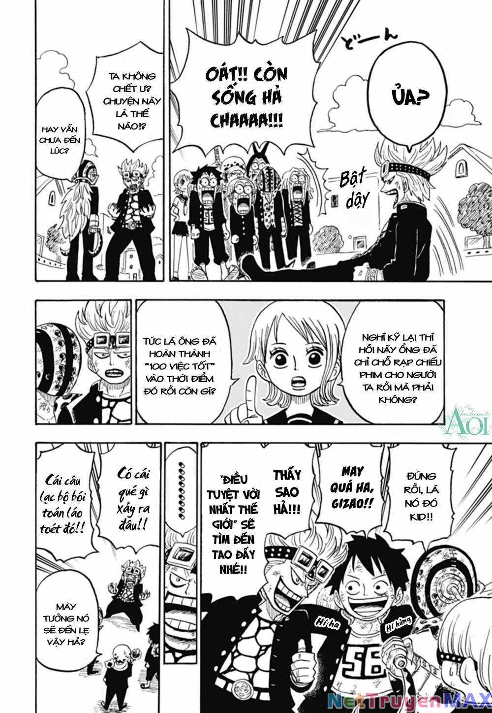 Học Viện One Piece Chapter 12.5 trang 31