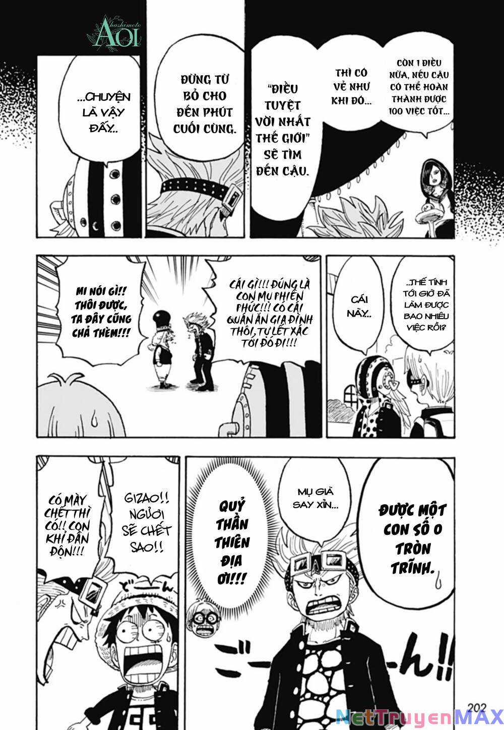 Học Viện One Piece Chapter 12.5 trang 9