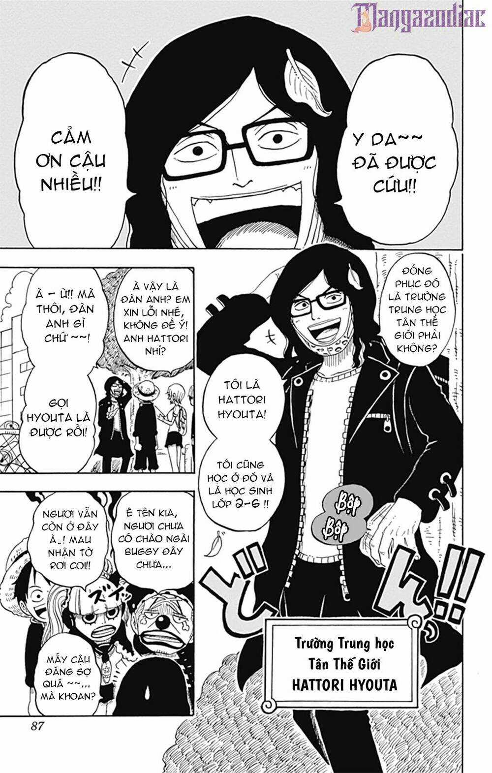 Học Viện One Piece Chapter 12 trang 12