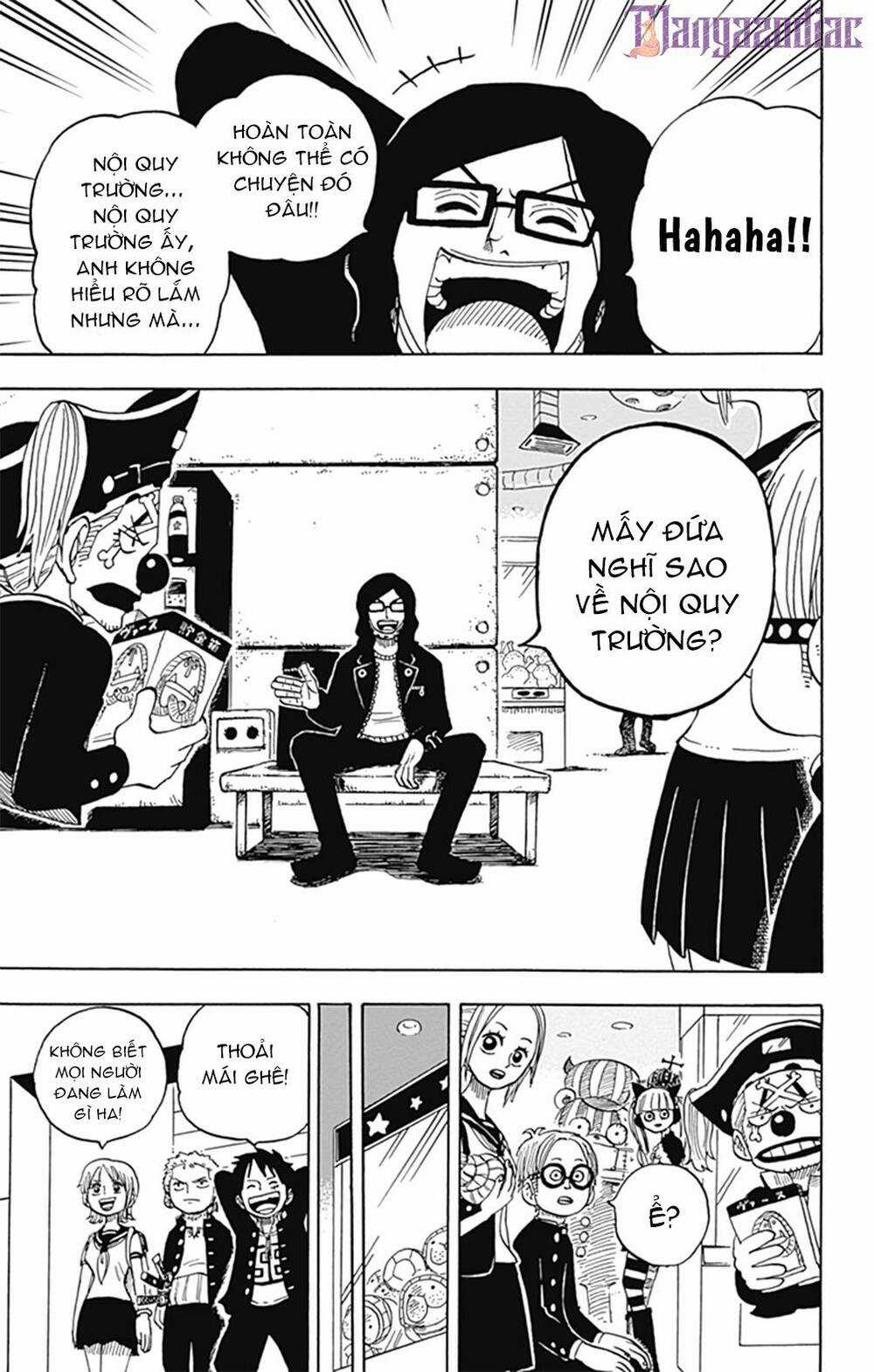 Học Viện One Piece Chapter 12 trang 22