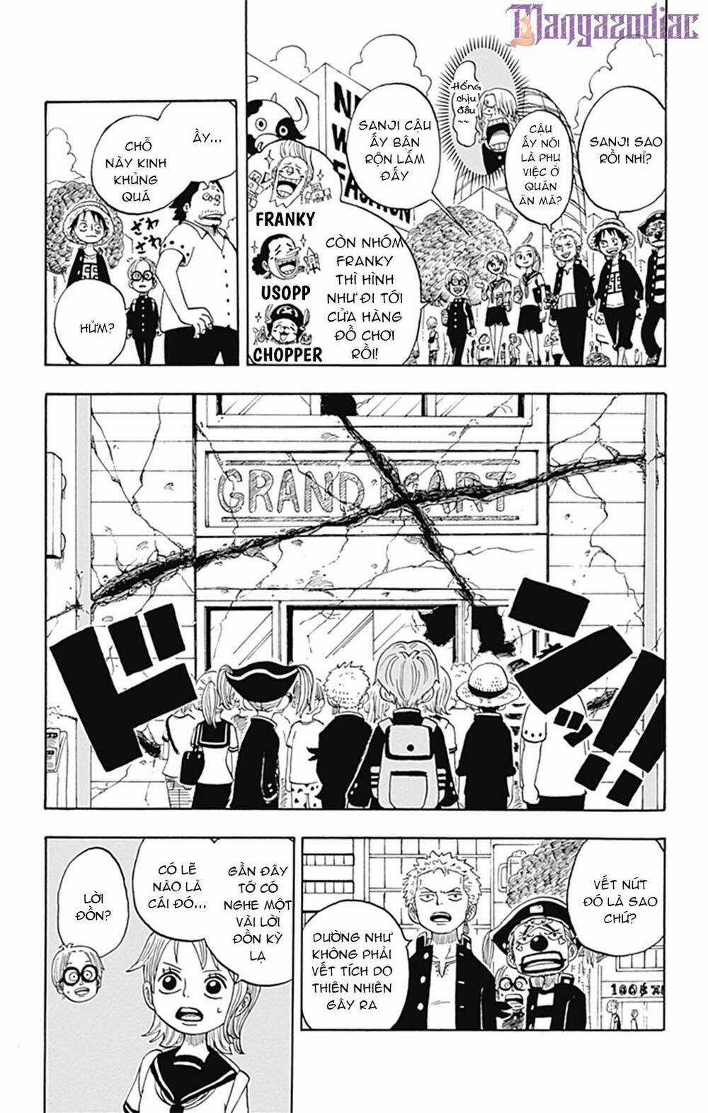 Học Viện One Piece Chapter 12 trang 8