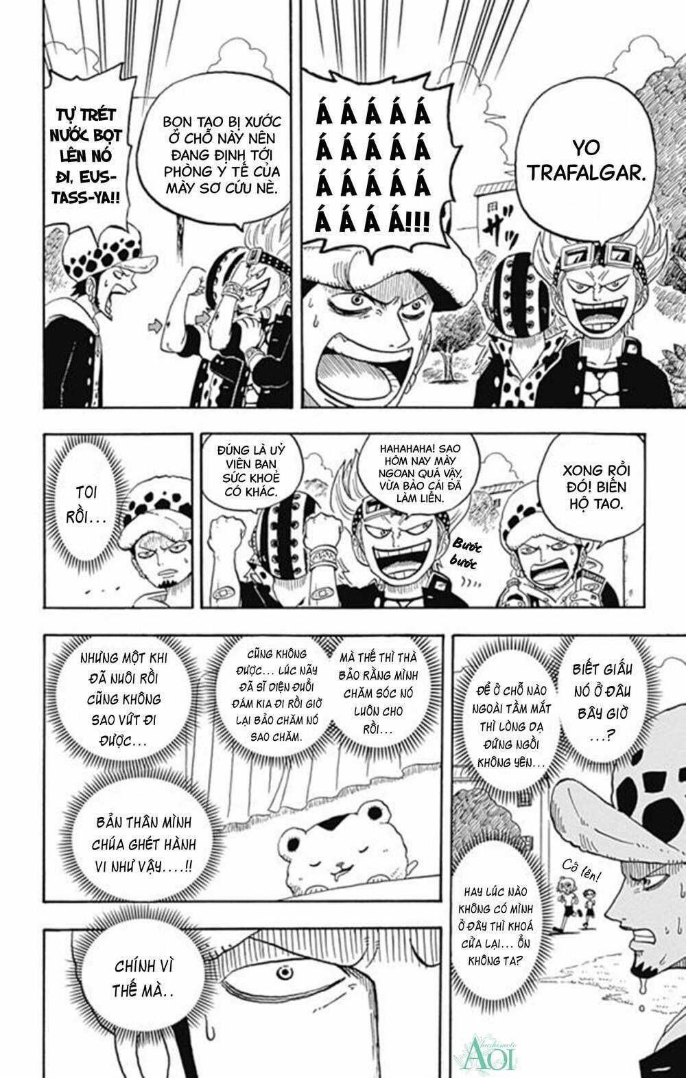 Học Viện One Piece Chapter 13.5 trang 10