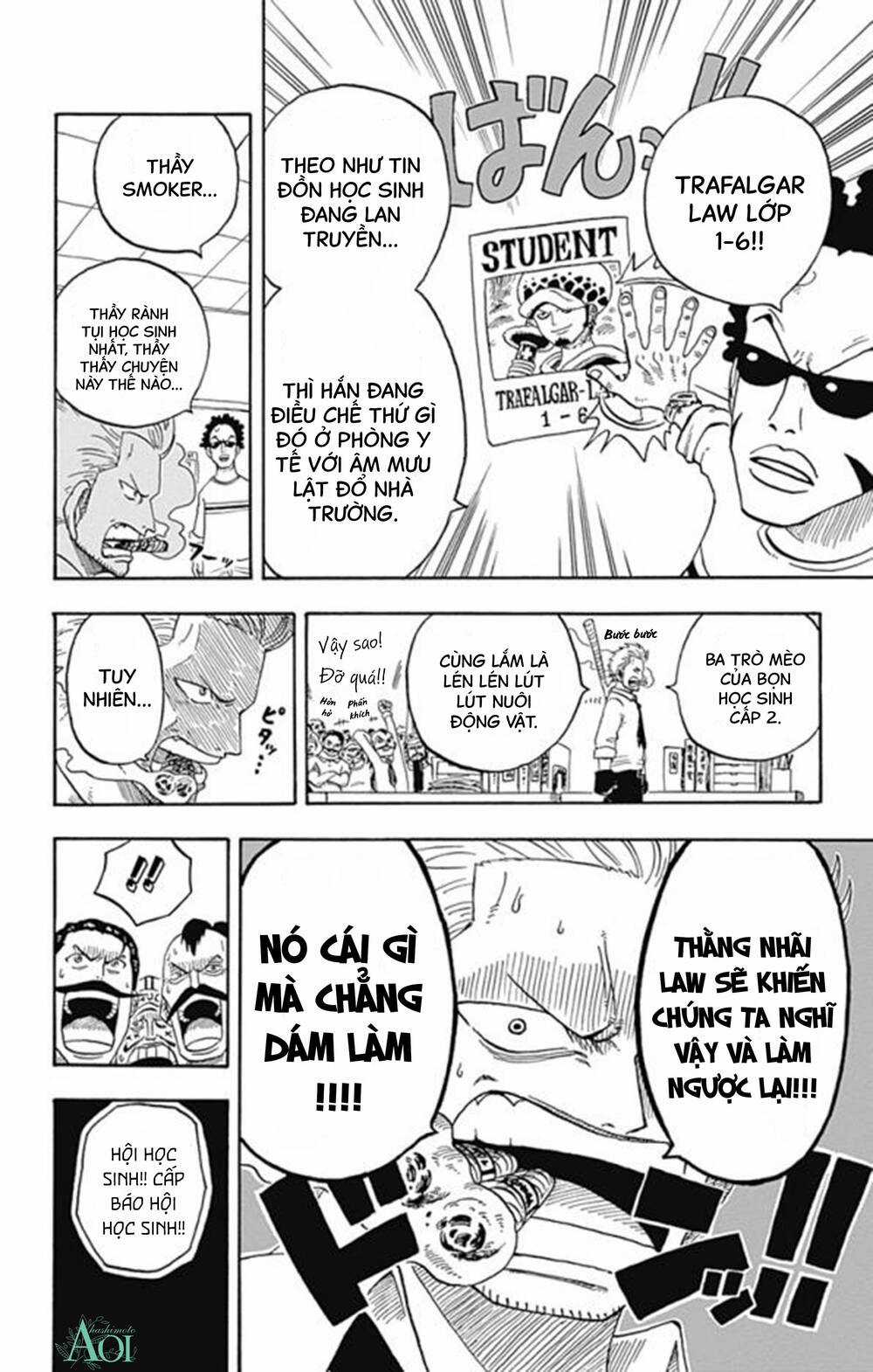 Học Viện One Piece Chapter 13.5 trang 12