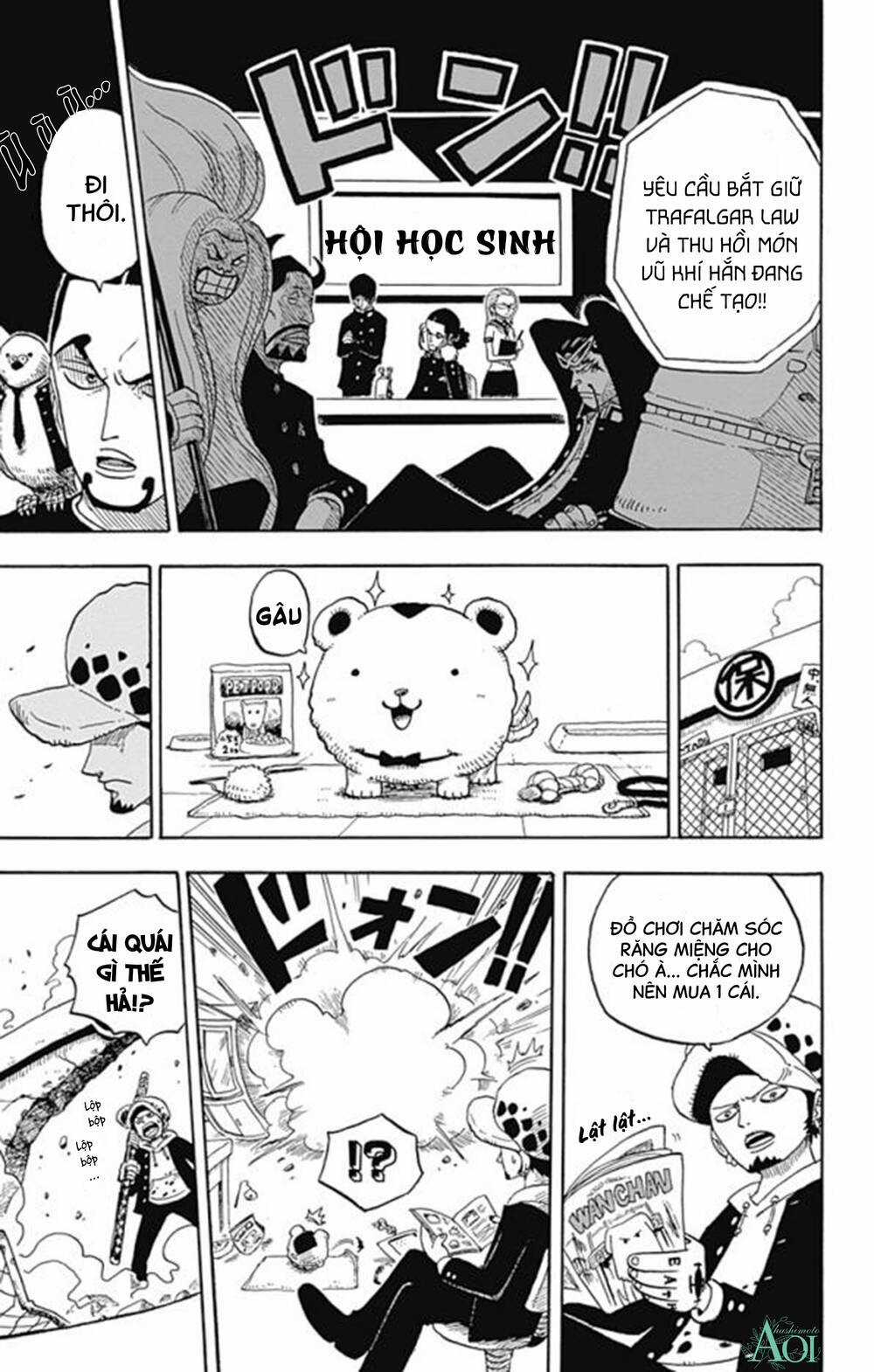 Học Viện One Piece Chapter 13.5 trang 13