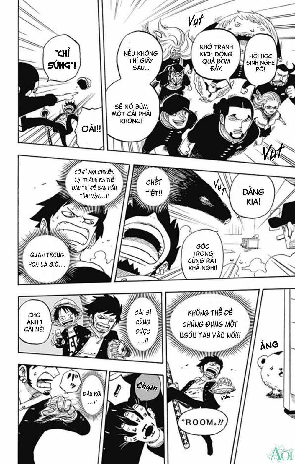 Học Viện One Piece Chapter 13.5 trang 15