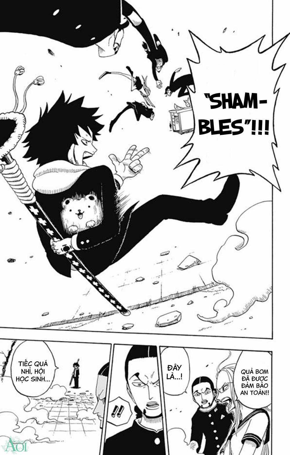 Học Viện One Piece Chapter 13.5 trang 16