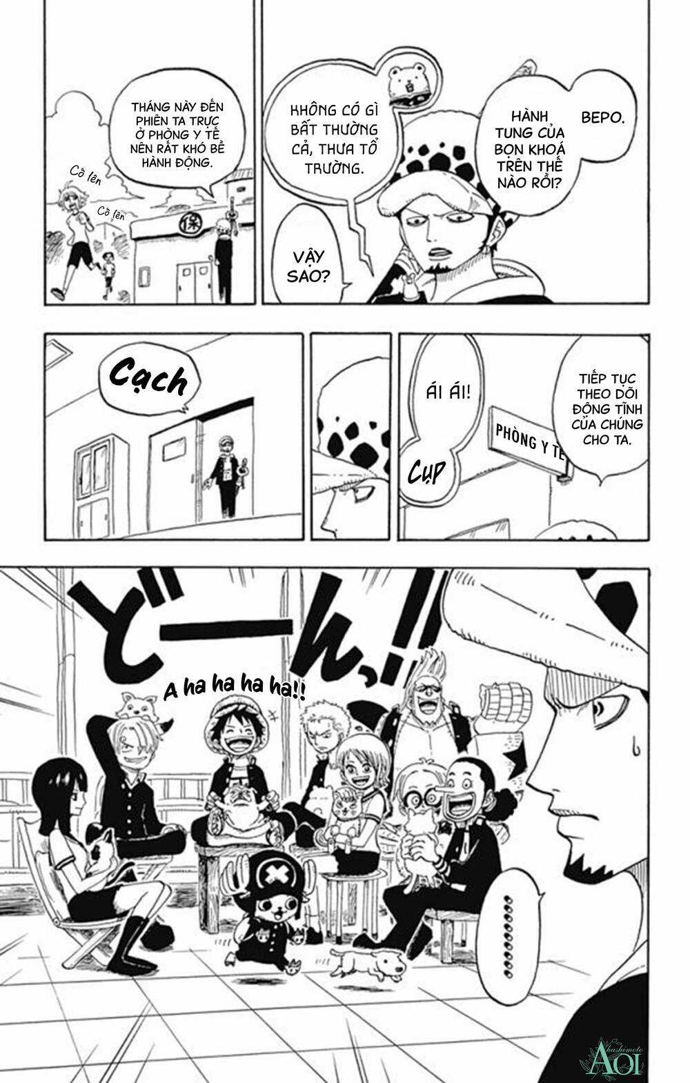 Học Viện One Piece Chapter 13.5 trang 3