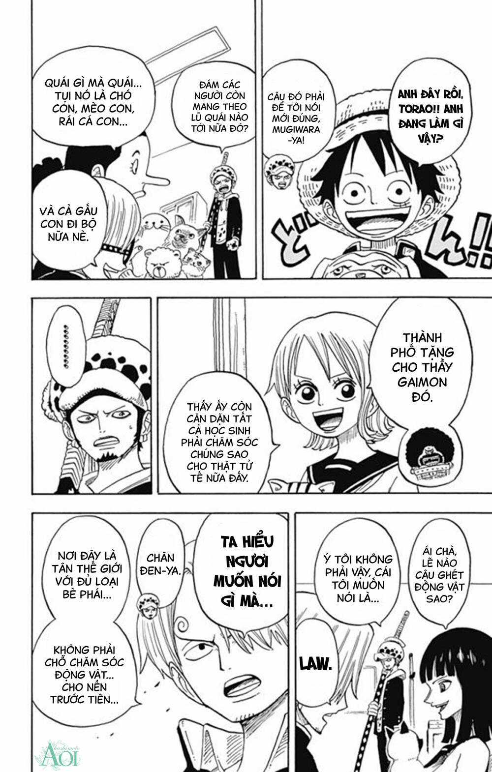 Học Viện One Piece Chapter 13.5 trang 4