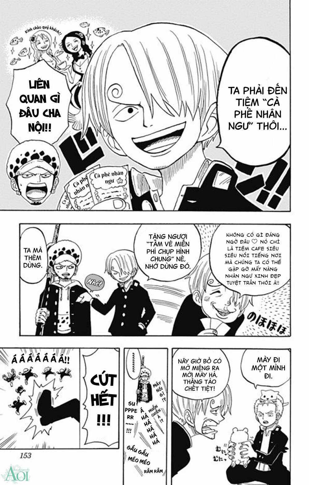 Học Viện One Piece Chapter 13.5 trang 5