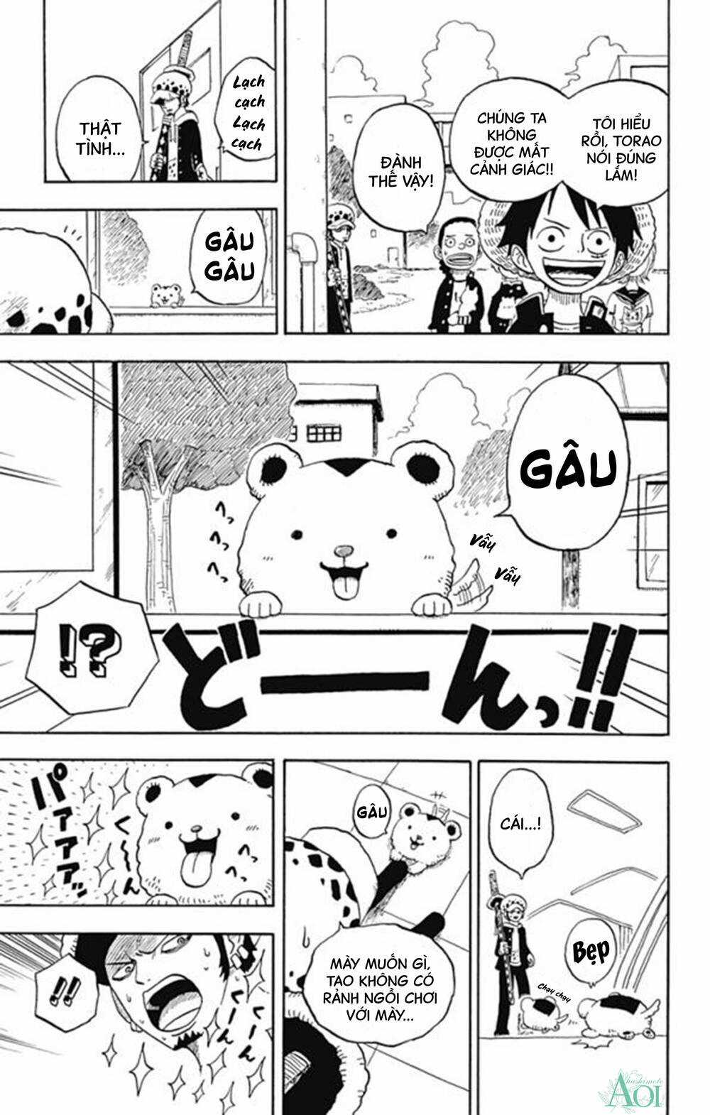 Học Viện One Piece Chapter 13.5 trang 7