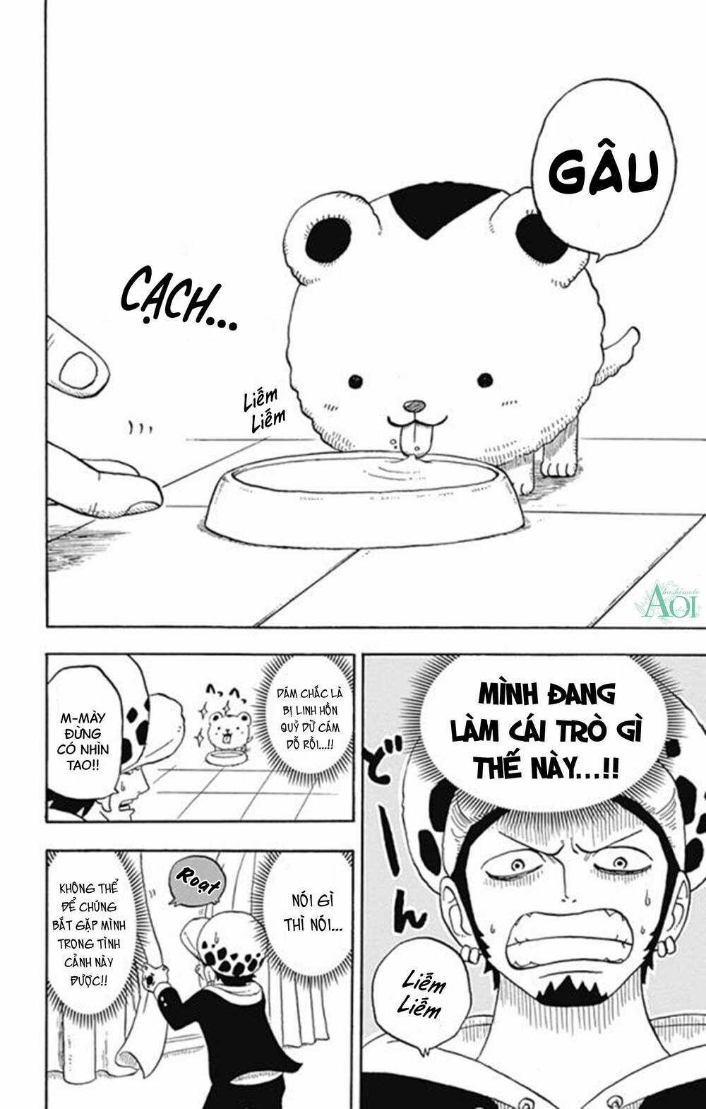 Học Viện One Piece Chapter 13.5 trang 8