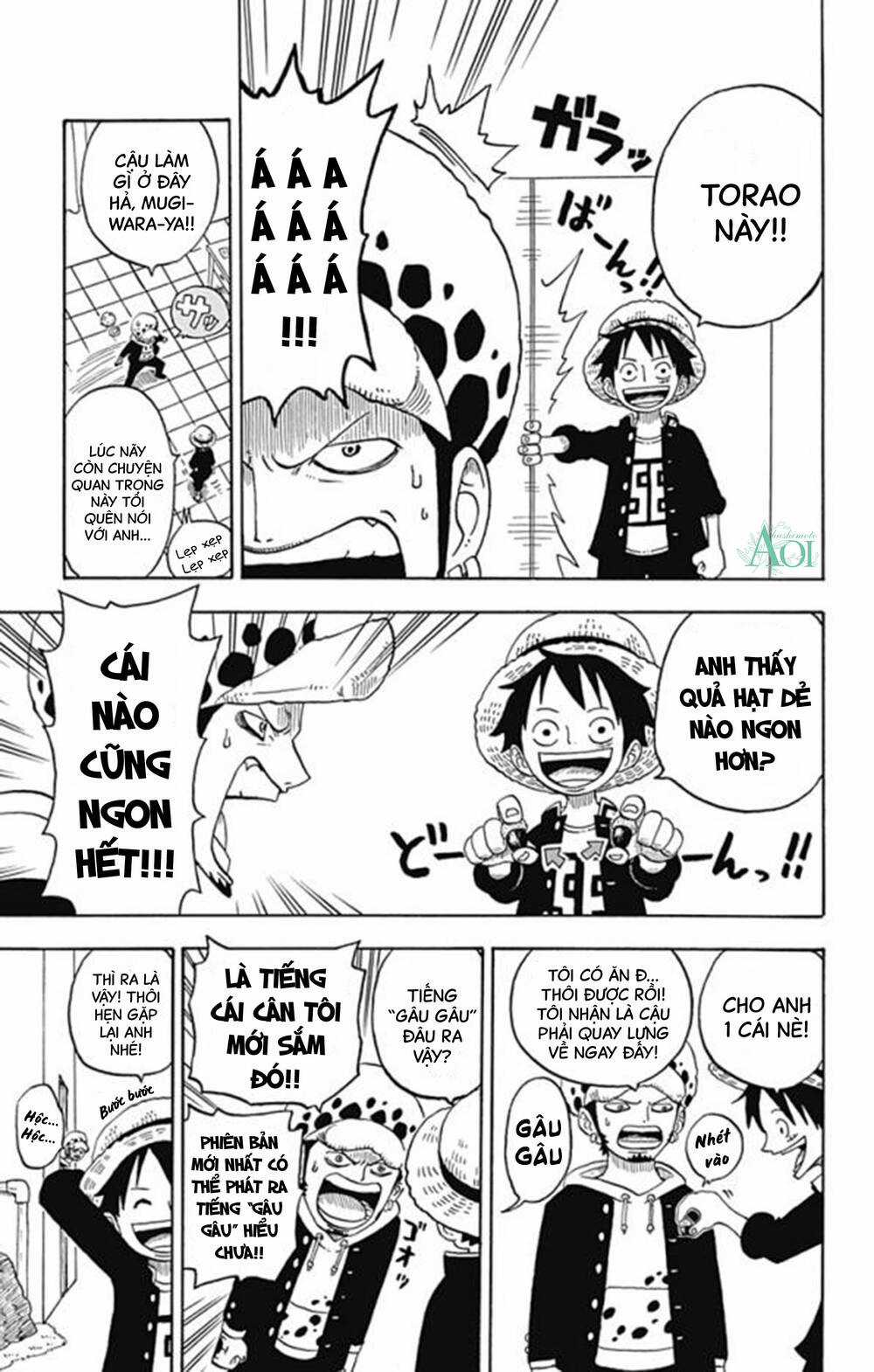 Học Viện One Piece Chapter 13.5 trang 9