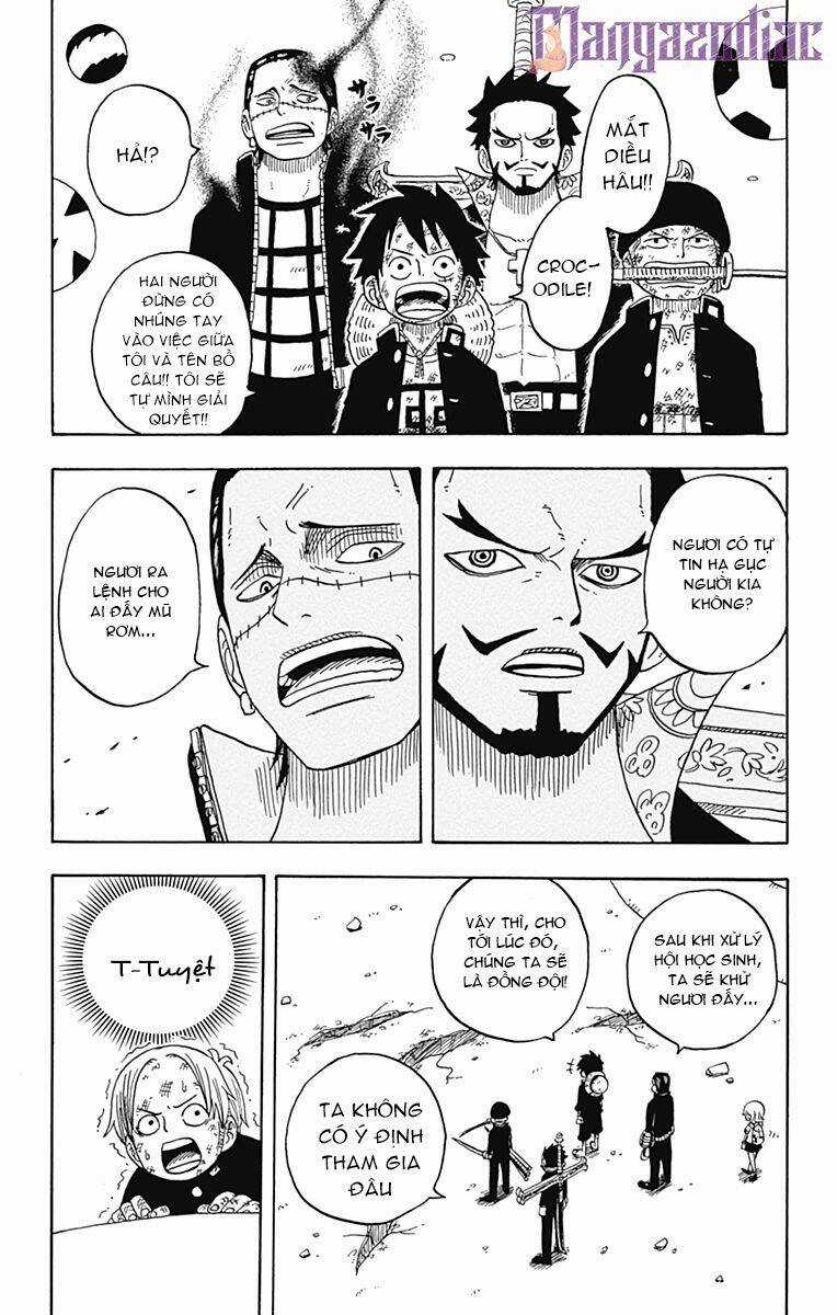 Học Viện One Piece Chapter 13 trang 34