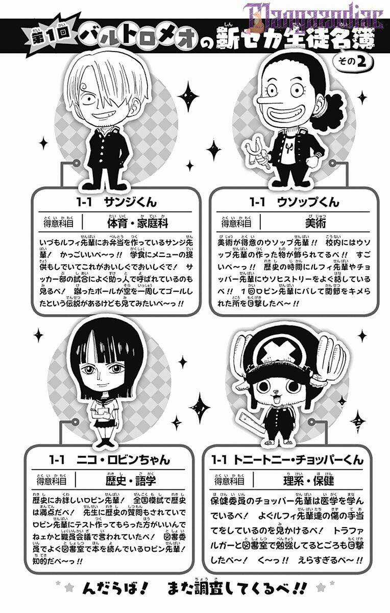 Học Viện One Piece Chapter 13 trang 40