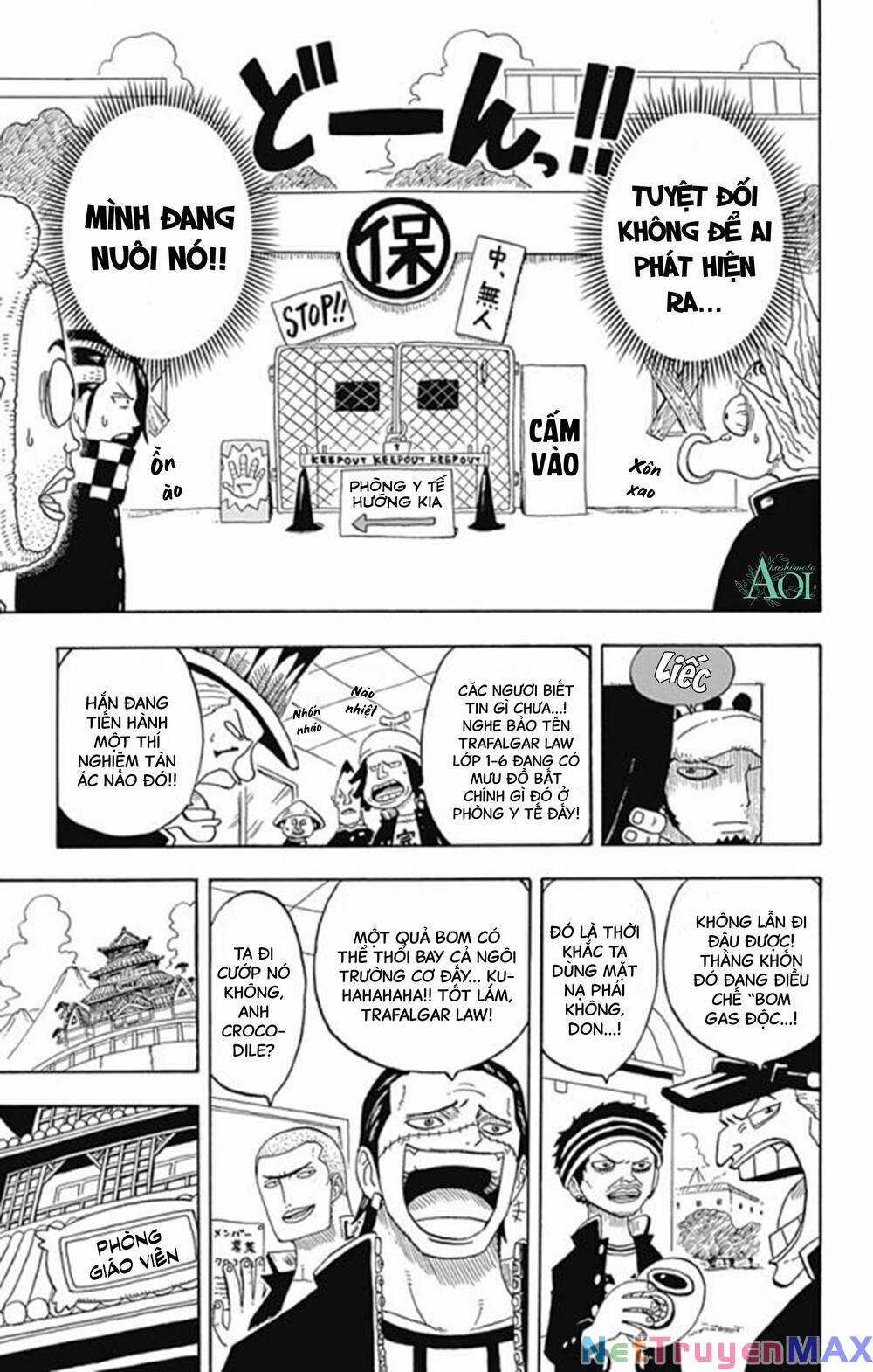Học Viện One Piece Chapter 14.5 trang 11