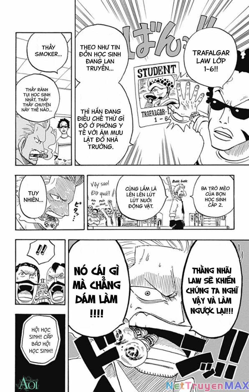 Học Viện One Piece Chapter 14.5 trang 12