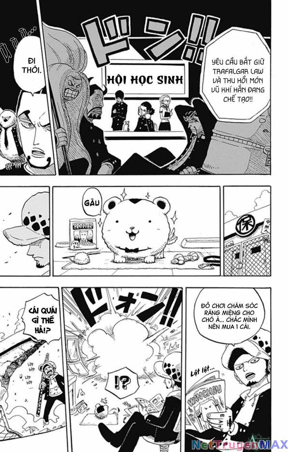 Học Viện One Piece Chapter 14.5 trang 13