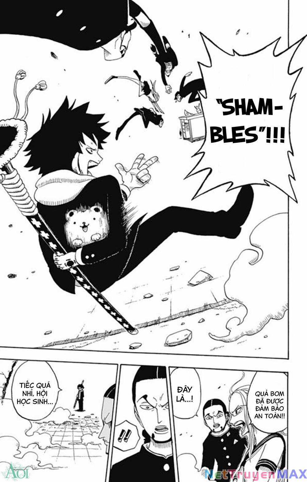 Học Viện One Piece Chapter 14.5 trang 16