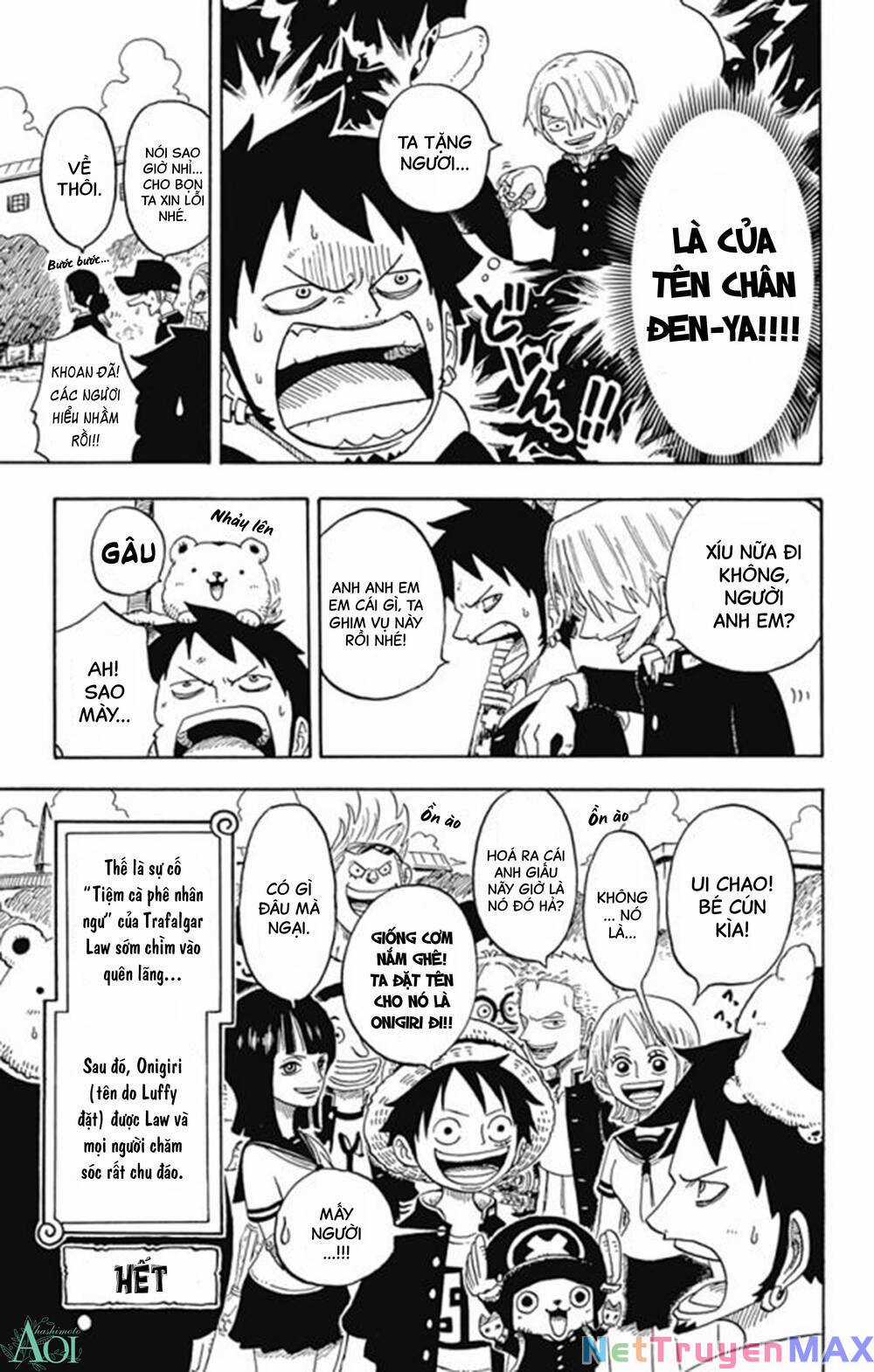 Học Viện One Piece Chapter 14.5 trang 18