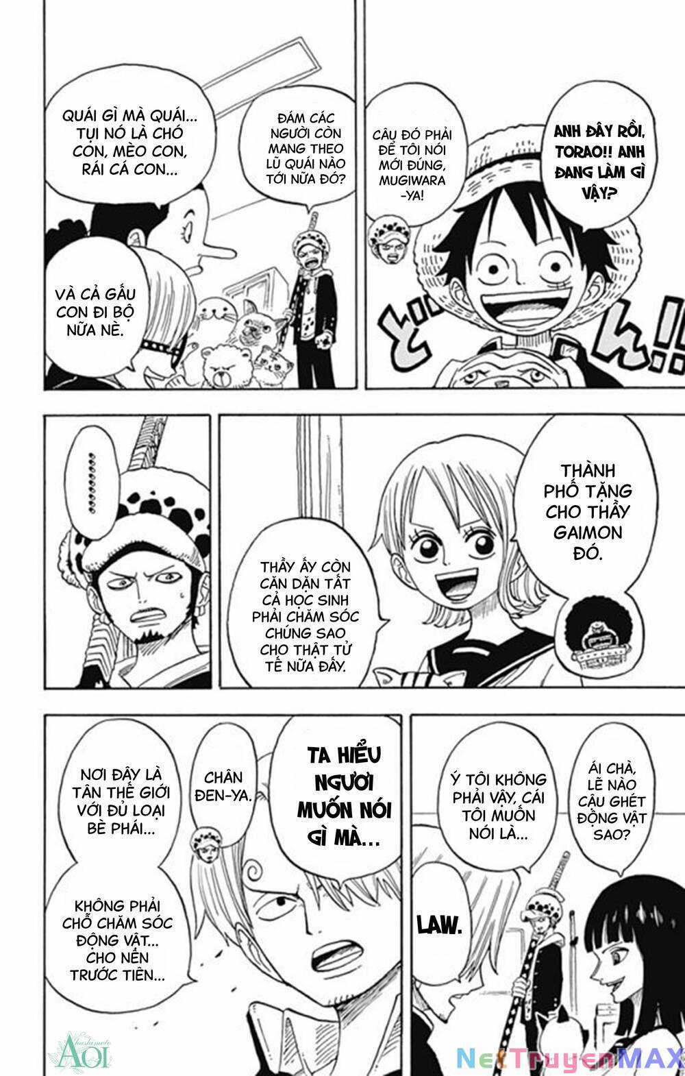 Học Viện One Piece Chapter 14.5 trang 4