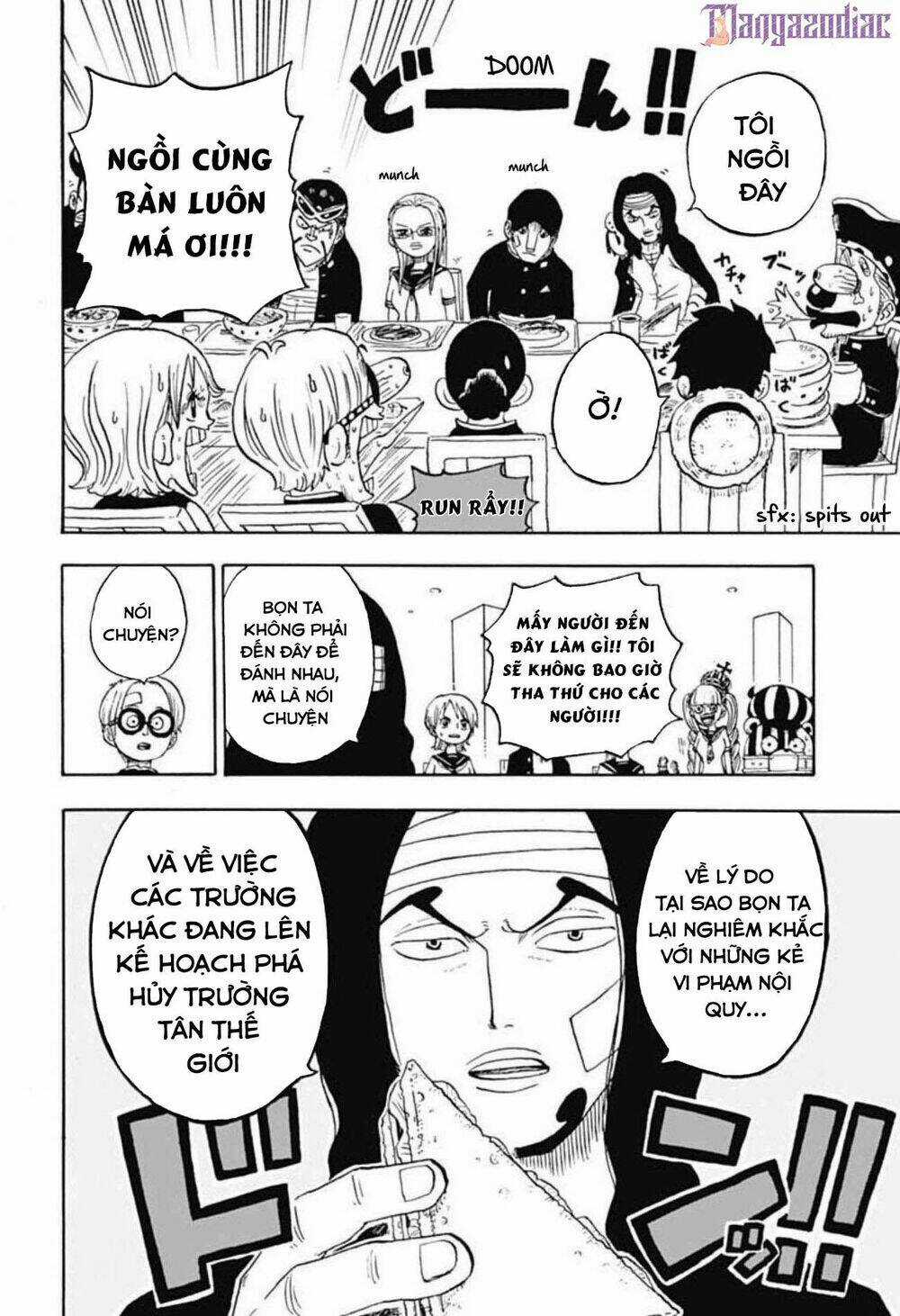 Học Viện One Piece Chapter 15 trang 12