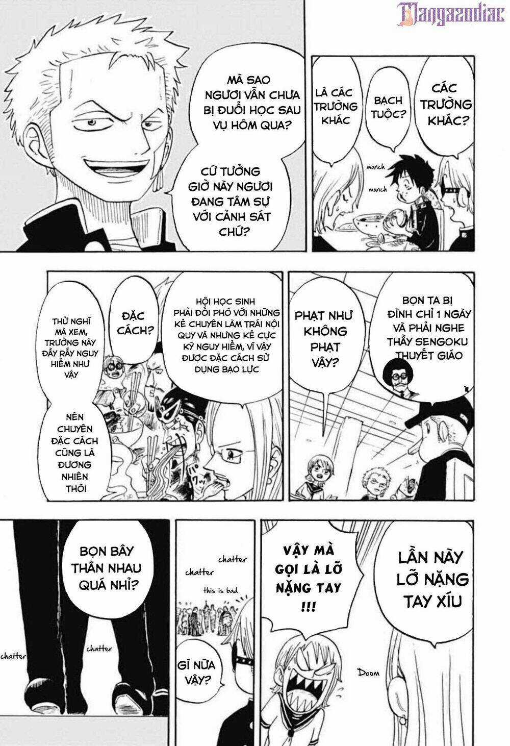 Học Viện One Piece Chapter 15 trang 13