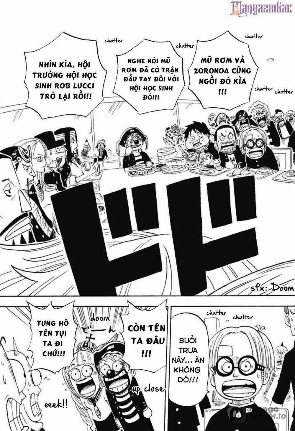 Học Viện One Piece Chapter 15 trang 17