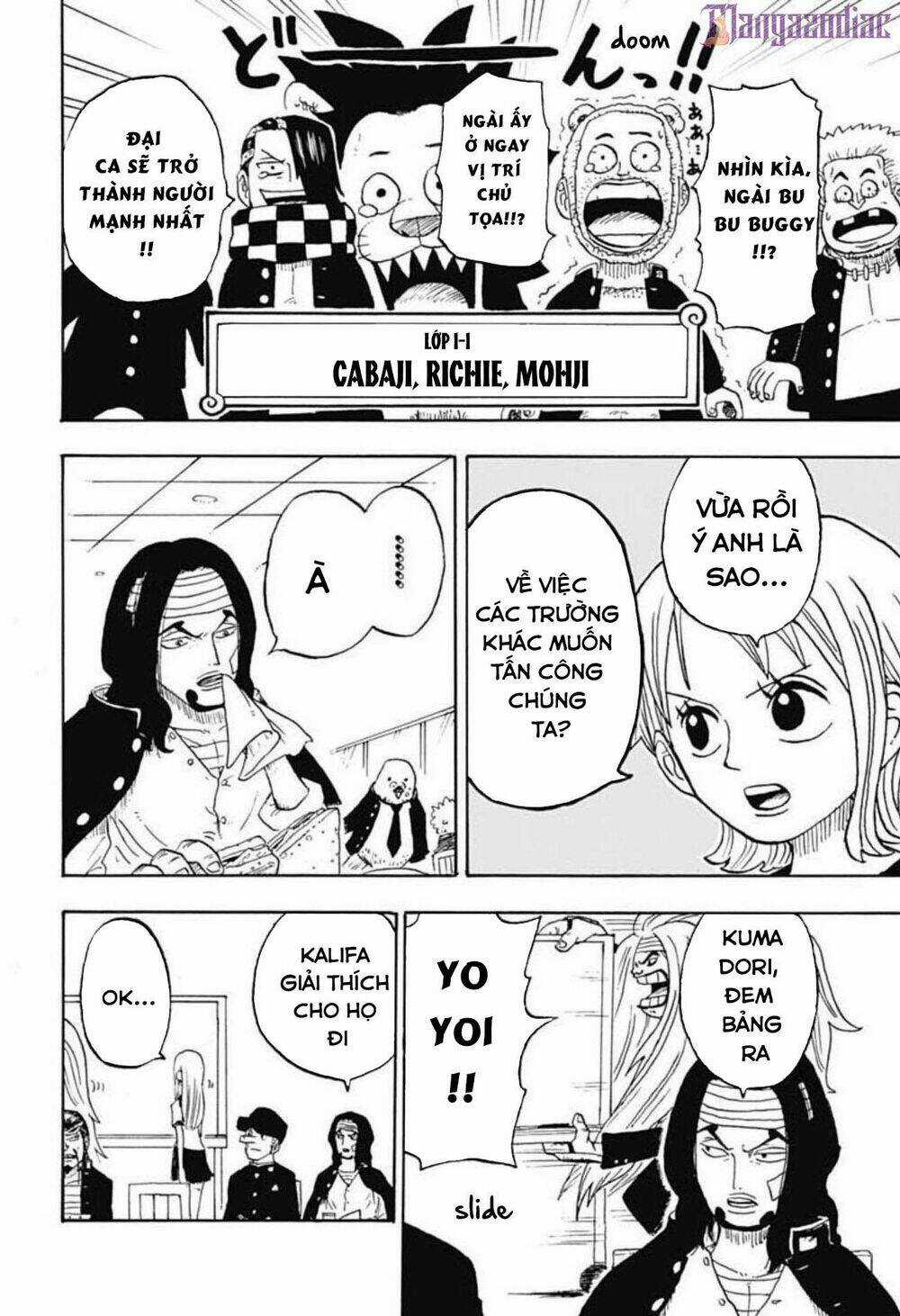 Học Viện One Piece Chapter 15 trang 19
