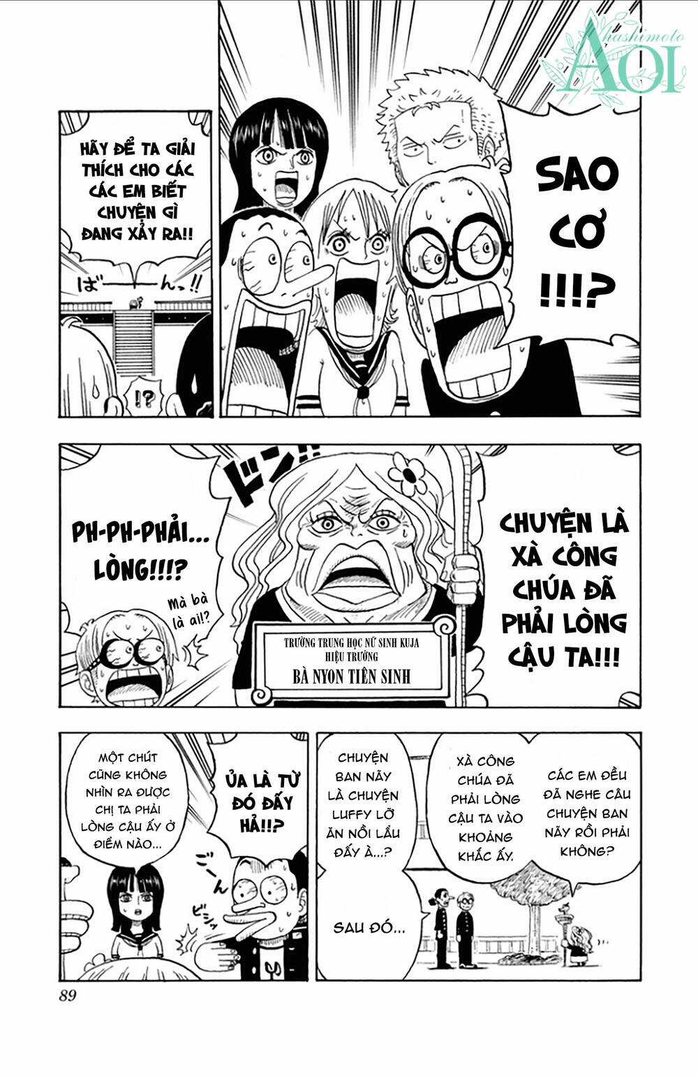Học Viện One Piece Chapter 16 trang 12