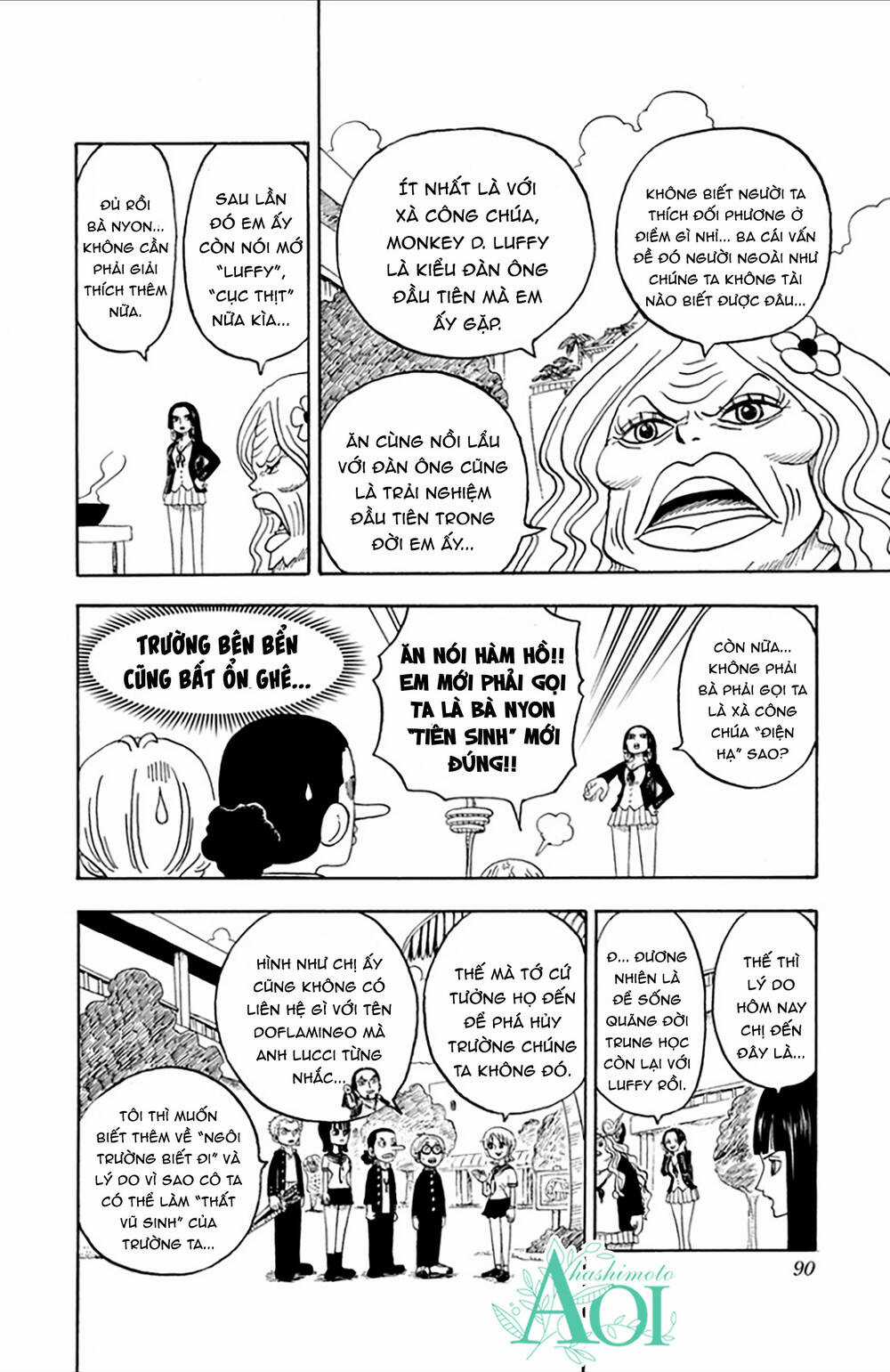 Học Viện One Piece Chapter 16 trang 13