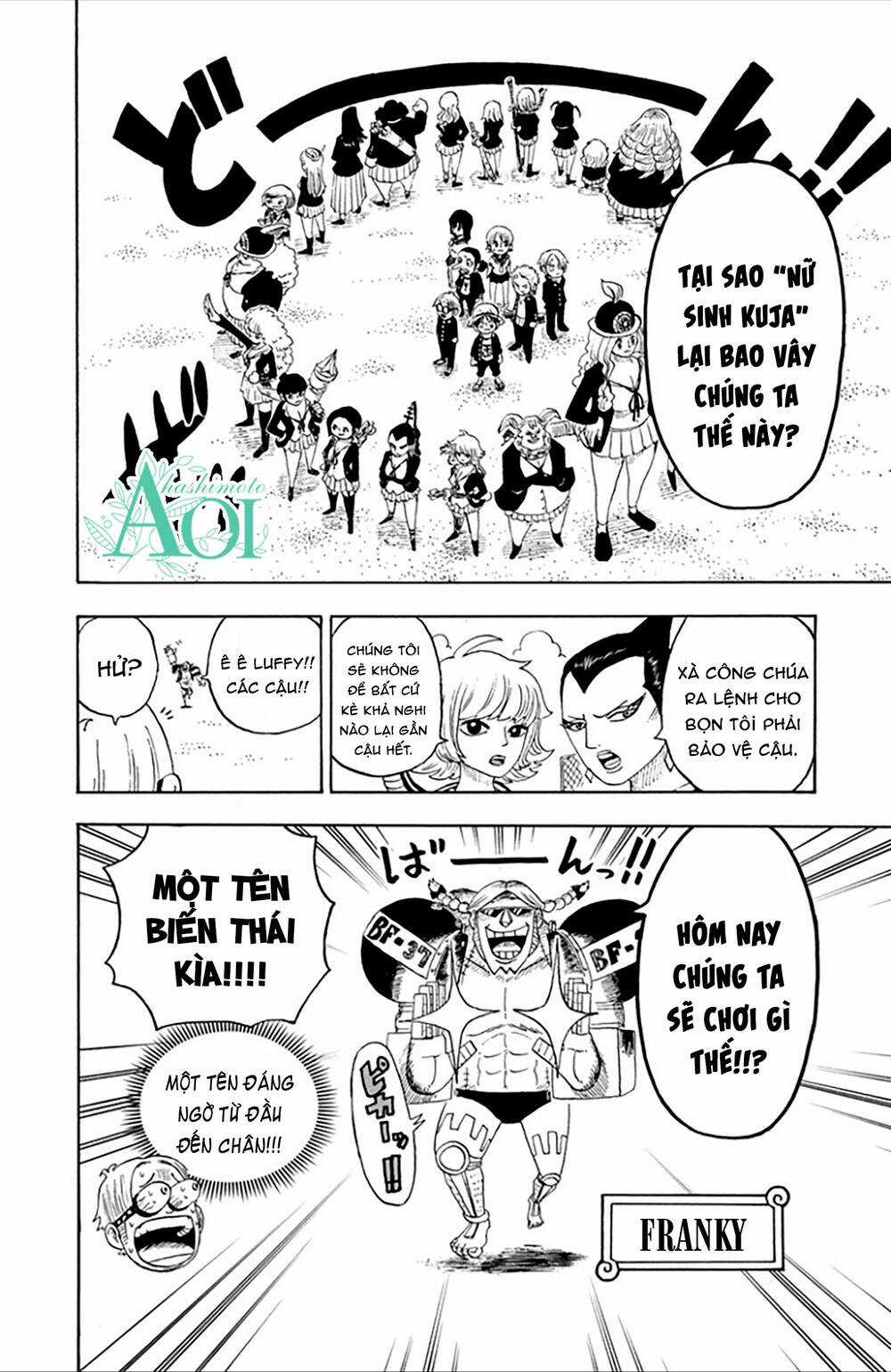 Học Viện One Piece Chapter 16 trang 17