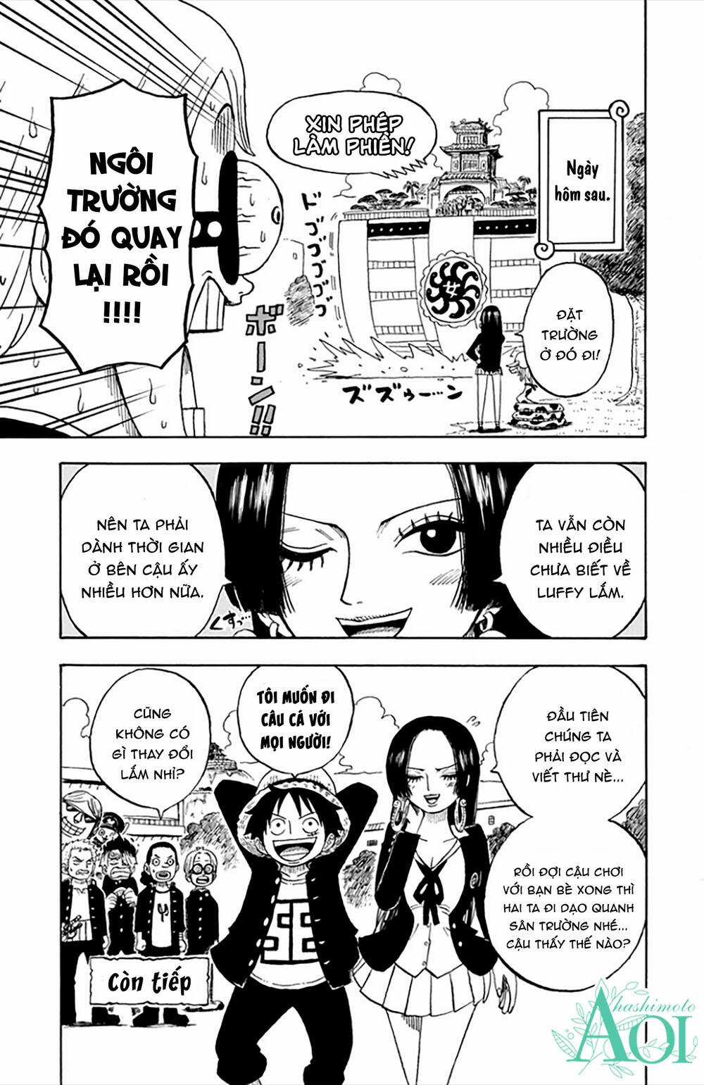 Học Viện One Piece Chapter 16 trang 32