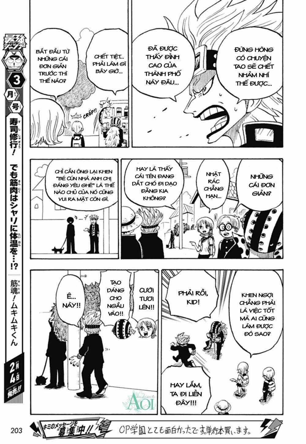 Học Viện One Piece Chapter 17 trang 10