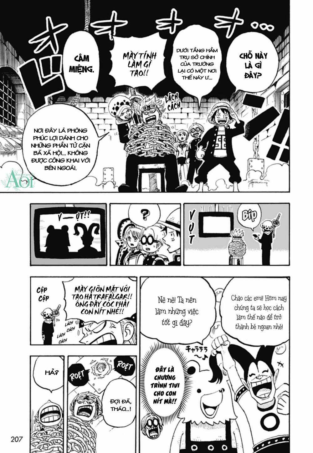 Học Viện One Piece Chapter 17 trang 14