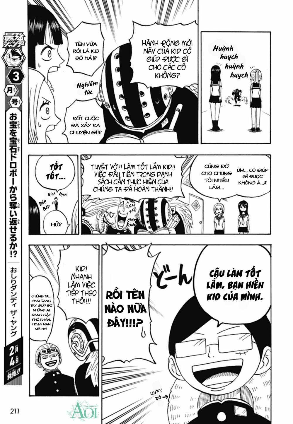 Học Viện One Piece Chapter 17 trang 18
