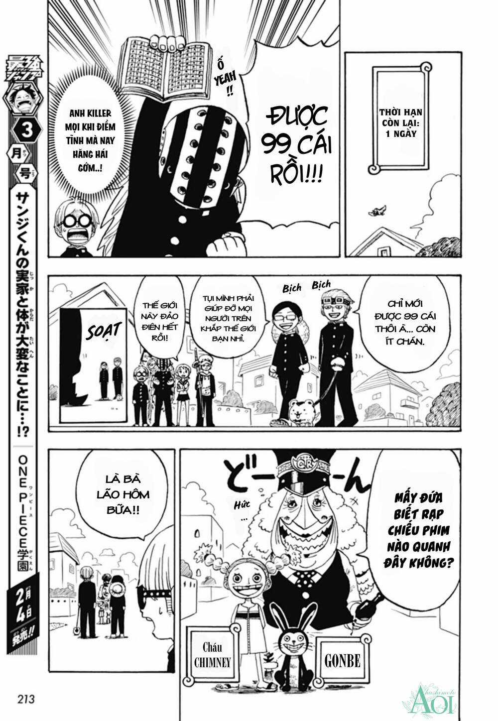 Học Viện One Piece Chapter 17 trang 20
