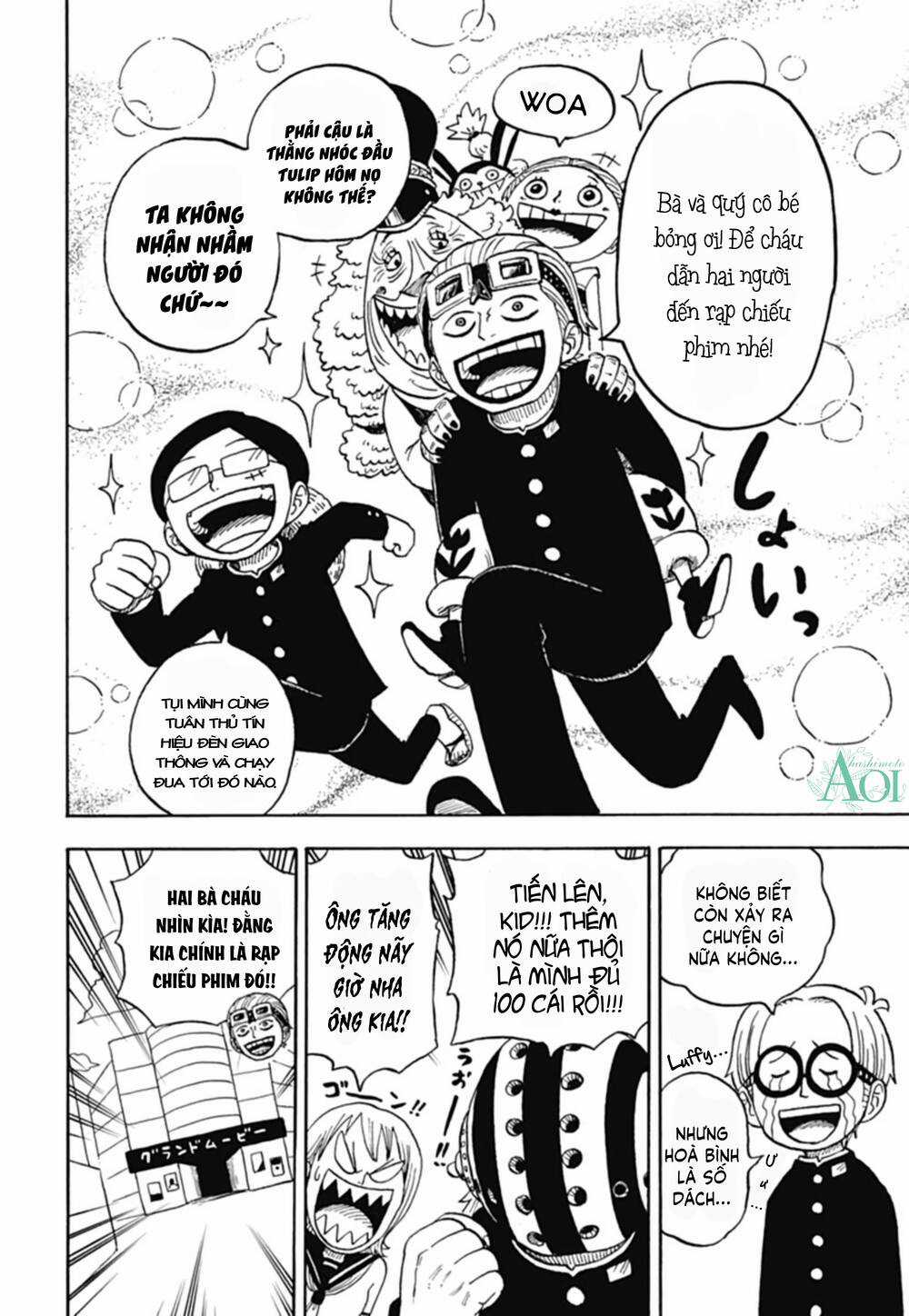 Học Viện One Piece Chapter 17 trang 21