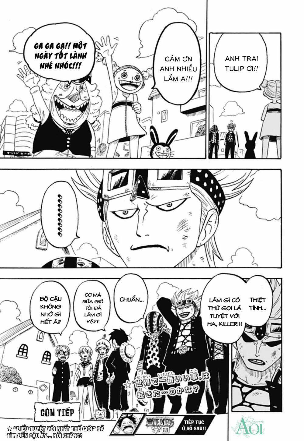 Học Viện One Piece Chapter 17 trang 32