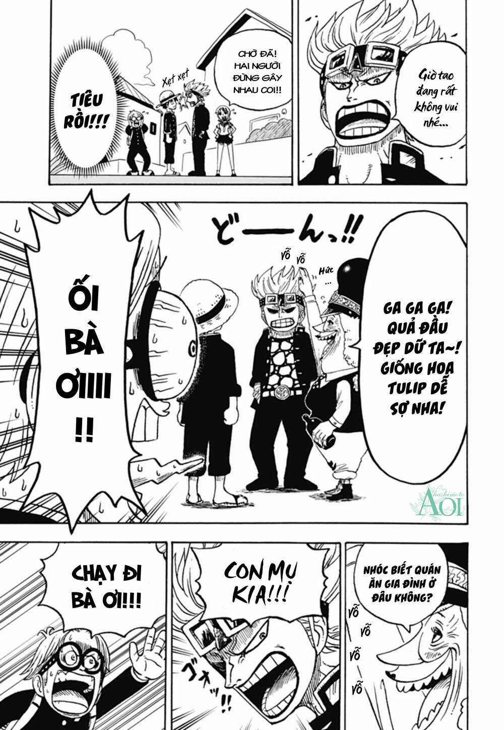 Học Viện One Piece Chapter 17 trang 4