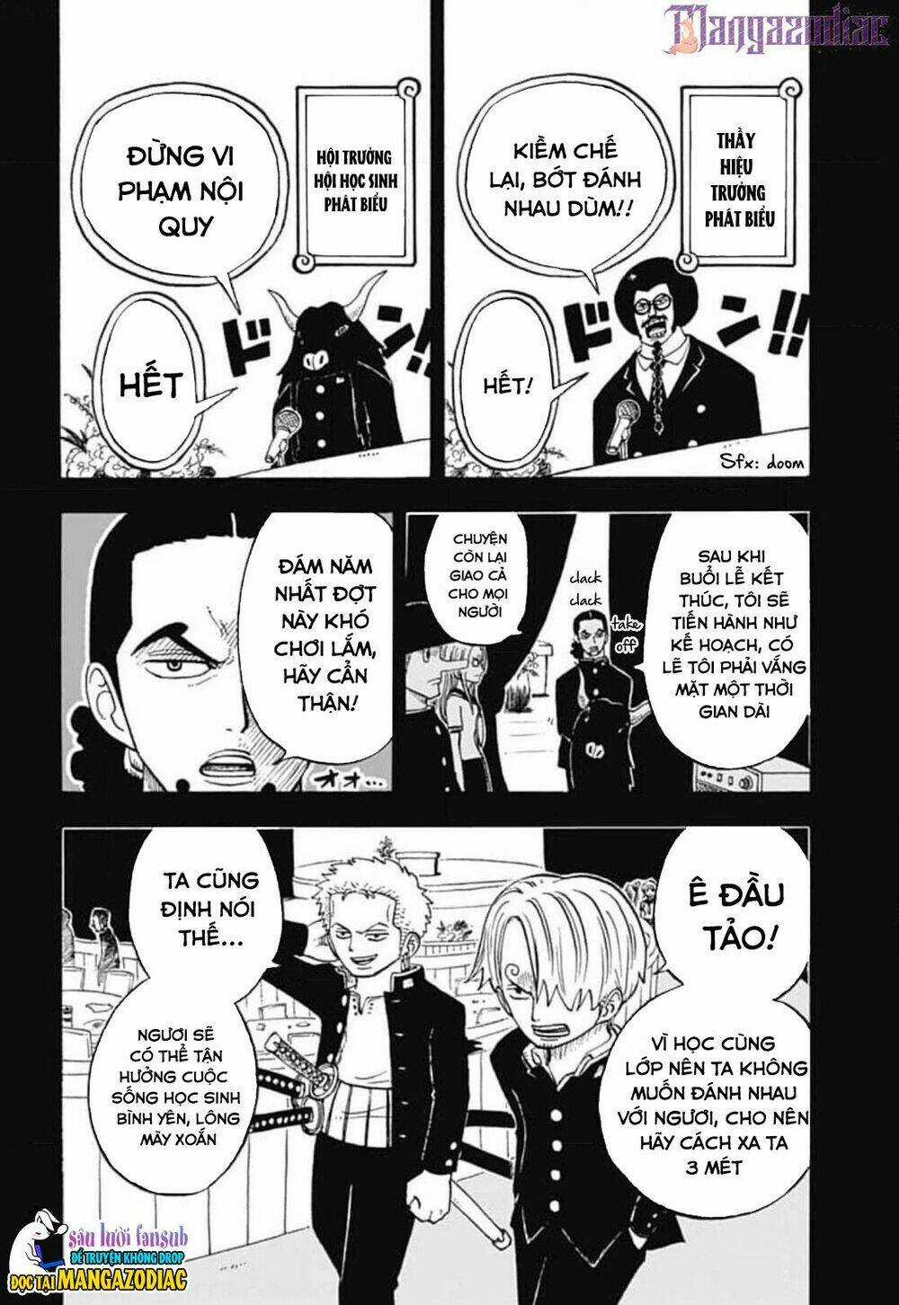 Học Viện One Piece Chapter 18 trang 11
